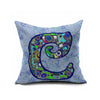 Cotton Flax Pillow Cushion Cover Letter   ZM149 - Mega Save Wholesale & Retail