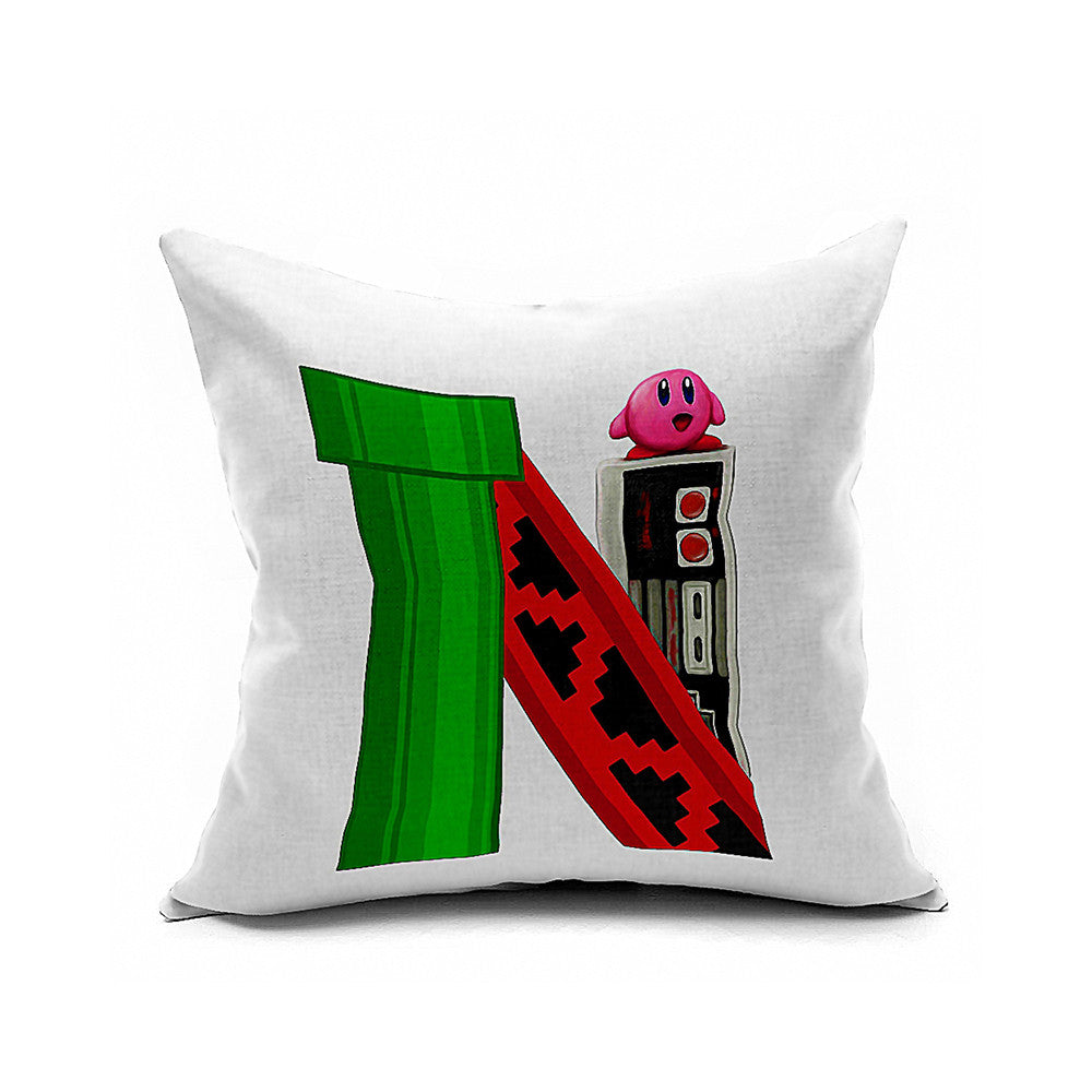 Cotton Flax Pillow Cushion Cover Letter   ZM152 - Mega Save Wholesale & Retail