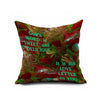 Cotton Flax Pillow Cushion Cover Letter   ZM170 - Mega Save Wholesale & Retail