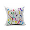 Cotton Flax Pillow Cushion Cover Letter   ZM175 - Mega Save Wholesale & Retail