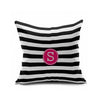 Cotton Flax Pillow Cushion Cover Letter   ZM183 - Mega Save Wholesale & Retail