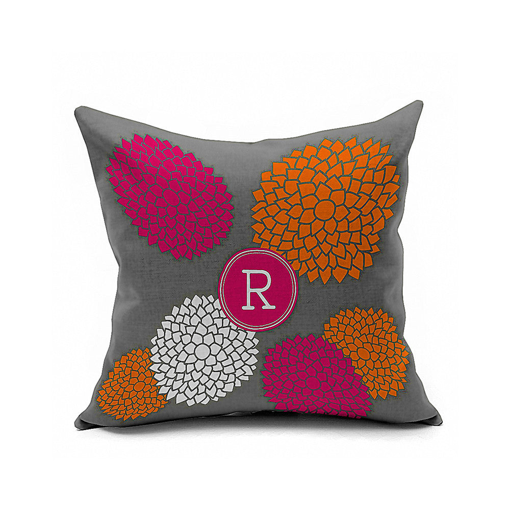 Cotton Flax Pillow Cushion Cover Letter   ZM184 - Mega Save Wholesale & Retail