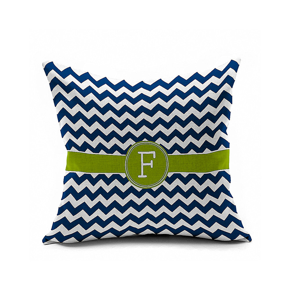 Cotton Flax Pillow Cushion Cover Letter   ZM188 - Mega Save Wholesale & Retail