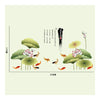 Ink and Wash Wallpaper Wall Sticker Words Lotus - Mega Save Wholesale & Retail - 3