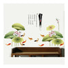 Ink and Wash Wallpaper Wall Sticker Words Lotus - Mega Save Wholesale & Retail - 4