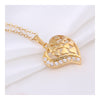 Love Heart Pendant OL AAA Zircon Necklace 18K Gold Galvanized - Mega Save Wholesale & Retail - 2
