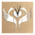 Mirror Wall Clock White Swan Wedding Room - Mega Save Wholesale & Retail