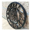 Super Big Vintage Gear Hang Wall Clock  golden with Arabian digit - Mega Save Wholesale & Retail - 2