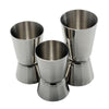 small 20-30cc Stainless Steel Ounce Cup Jigger Double Head - Mega Save Wholesale & Retail - 2
