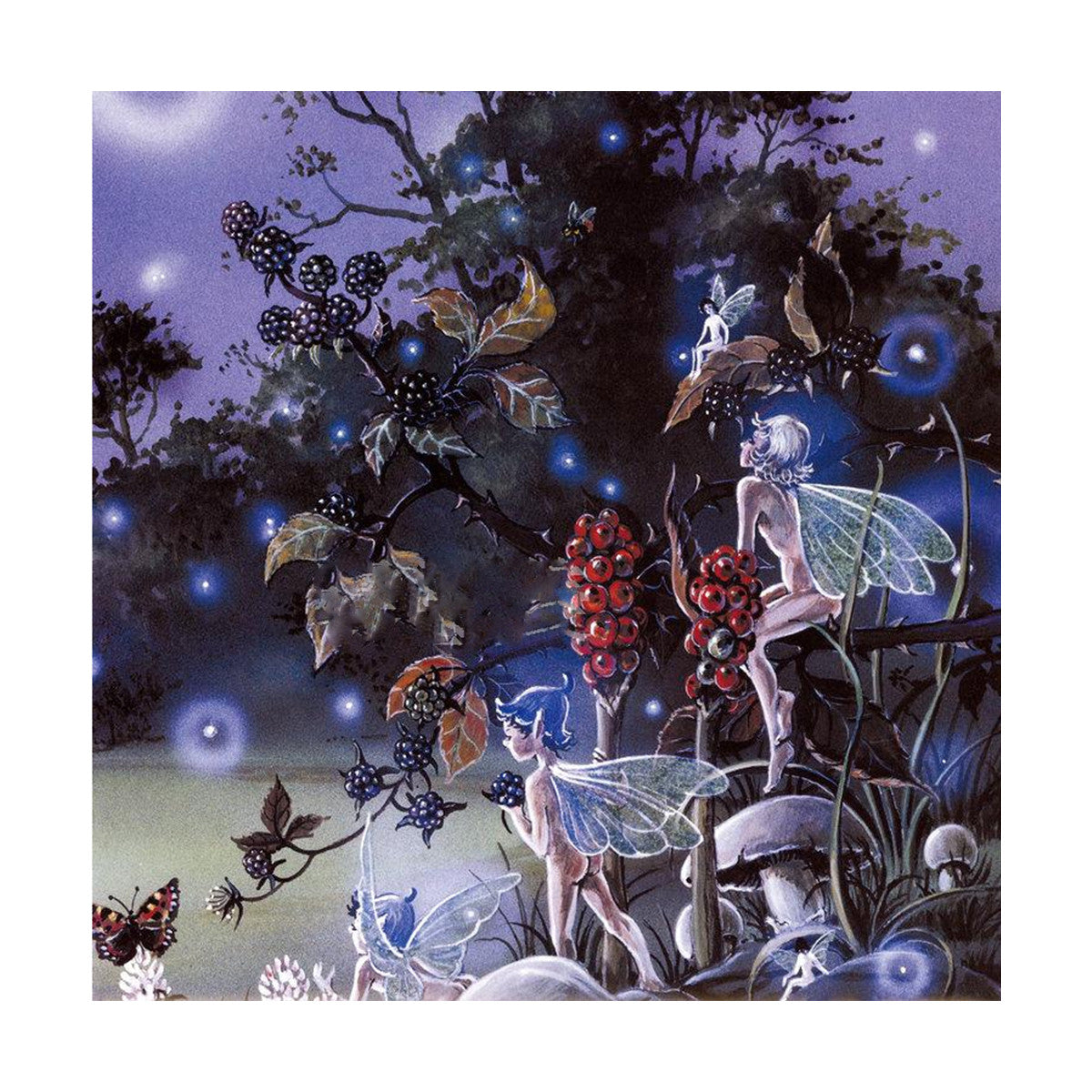 Decoration painting bulk angel oil painting dream cartoon forest without frame cotton for painting - Mega Save Wholesale & Retail - 1