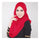 Muslim All-match Chiffon Fashionable Scarf  red - Mega Save Wholesale & Retail - 2