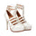 Plus Size Platform Thin Shoes Night Club Dancing   white