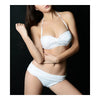 Women Swimwear Swimsuit Sexy Bikini  white  S - Mega Save Wholesale & Retail - 1