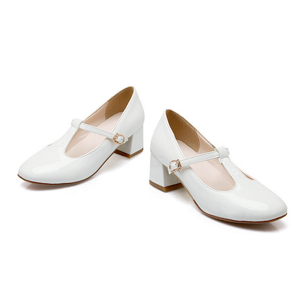 Round Last Work Thin Shoes  white - Mega Save Wholesale & Retail - 1