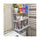 Landmark Taoyuan Court Continental retro multilayer toilet rack toilet toilet shelving factory direct anti-rust   White - Mega Save Wholesale & Retail - 2