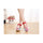 New Beautiful Woman Spring Embroidered Shoes High Heeled Shoes Old Beijing   white - Mega Save Wholesale & Retail - 2