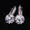 Korean Fashionable Round Zircon Earings