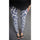 Womens sexy leggings Stretchy fit skin pants trousers Chinese traditional ink Pattern White blue and white - Mega Save Wholesale & Retail