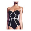 Sexy Black Body Shapper One-Piece Monokini Swimwear Swimsuit  S - Mega Save Wholesale & Retail - 1