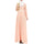 Muslim National Long Dress Sunday Clothes    orange