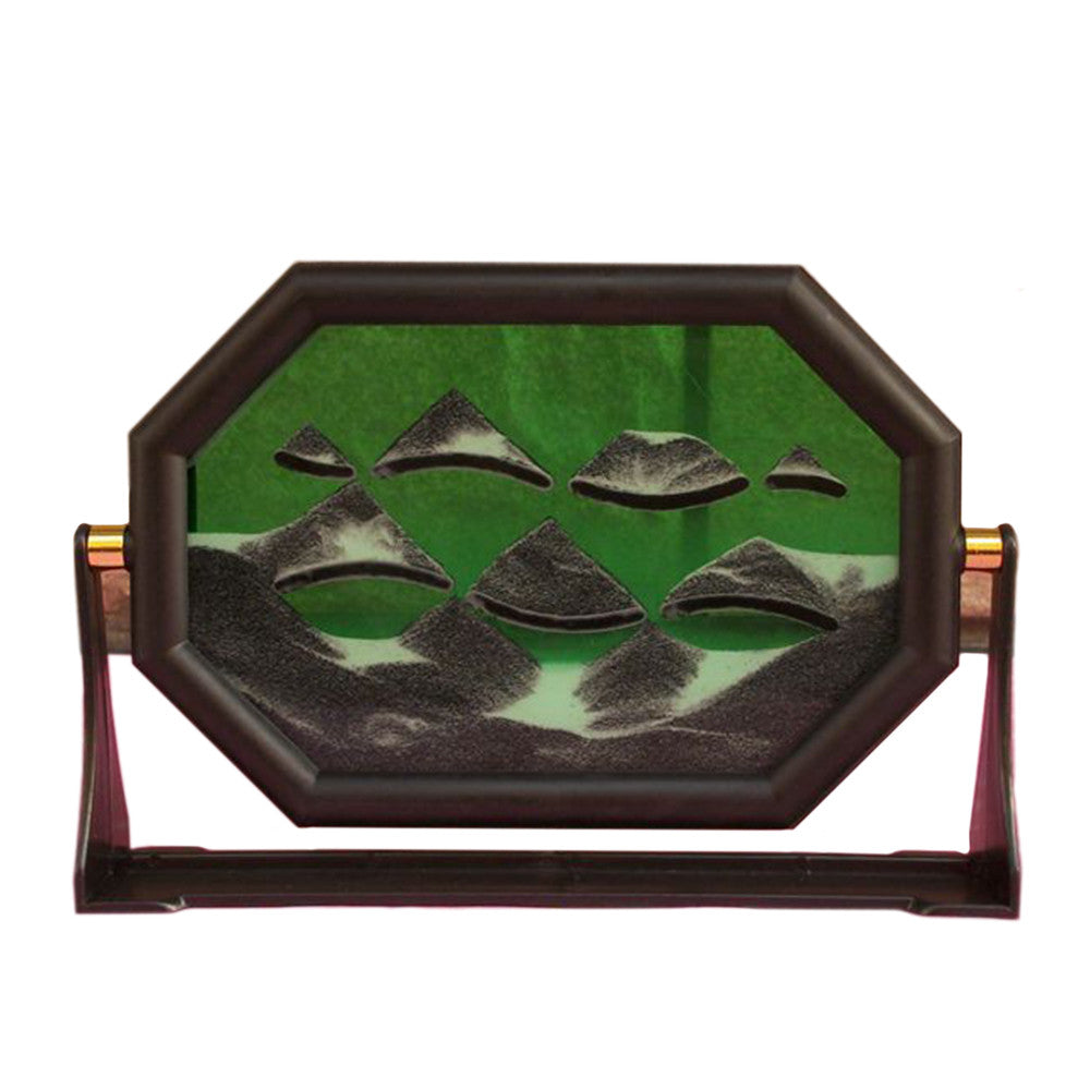 3D Creative Moving Sand Glass Art Picture Frame Desk Craft - Mega Save Wholesale & Retail