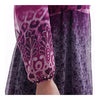 Muslim Long Sleeve Dress Big Peplum   purple - Mega Save Wholesale & Retail - 2