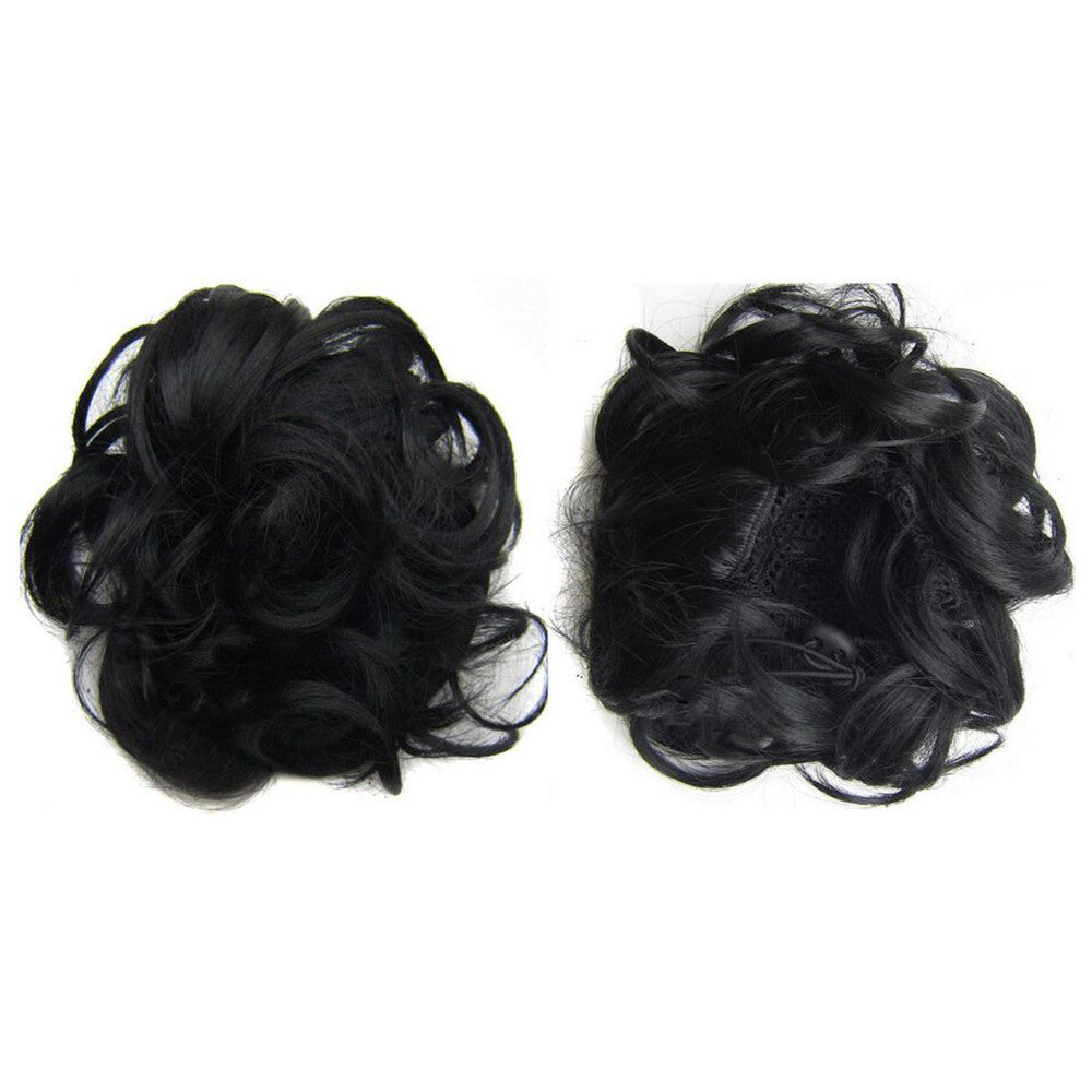 Wig Bun Hair Pack Bridal Wedding    black - Mega Save Wholesale & Retail