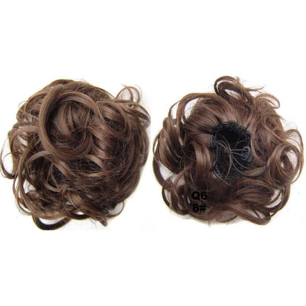 Wig Bun Hair Pack Bridal Wedding    light brown - Mega Save Wholesale & Retail