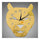 Leopard Cat Silent Quartz Living Room Decoration Mirror Wall Clock   golden - Mega Save Wholesale & Retail