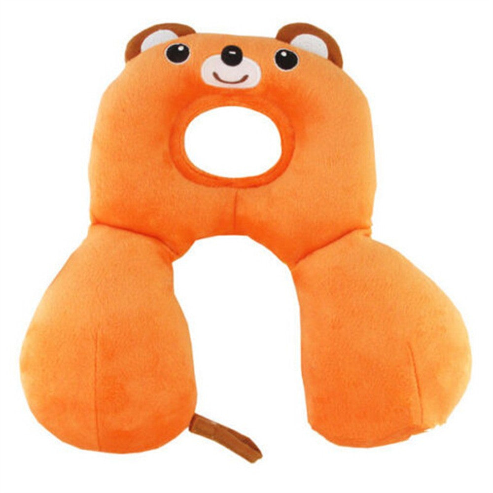 Baby Child Head Neck Support Headrest Travel Car Seat Pillow Cushion Cartoon - Mega Save Wholesale & Retail - 1