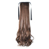 Wig Horsetail Lace-up Curled Hair    light brown 128-2M30# - Mega Save Wholesale & Retail - 1