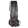 Wig Horsetail Lace-up Curled Hair    brown black 128-4# - Mega Save Wholesale & Retail - 1