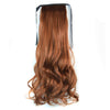 Wig Horsetail Lace-up Curled Hair    brown yellow 128-30# - Mega Save Wholesale & Retail - 1