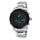 Naviforce Men Waterproof Sports Casual Watch LED Dual Dispkay Quartz    white shell black surface red scale - Mega Save Wholesale & Retail - 1