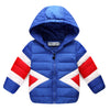 Winter Boy Girl Children Garments Down Coat Warm Thick   light blue    110cm - Mega Save Wholesale & Retail - 1