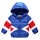 Winter Boy Girl Children Garments Down Coat Warm Thick   light blue    110cm - Mega Save Wholesale & Retail - 1