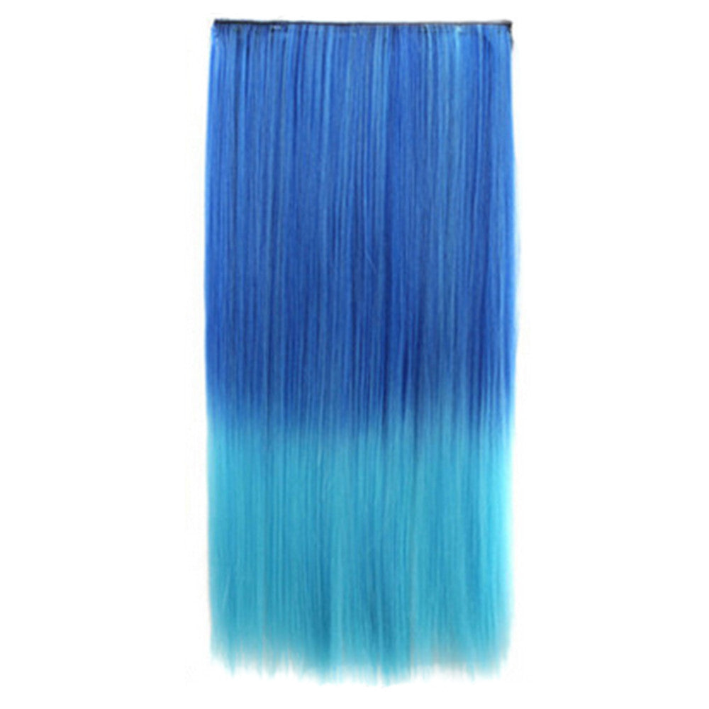 Gradient Ramp Straight Cosplay Wig Hair Extension 5 Cards 20 - Mega Save Wholesale & Retail - 1