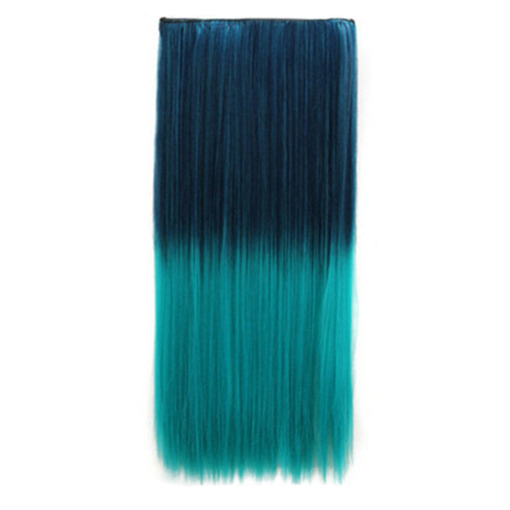 Gradient Ramp Straight Cosplay Wig Hair Extension 5 Cards 27 - Mega Save Wholesale & Retail - 1