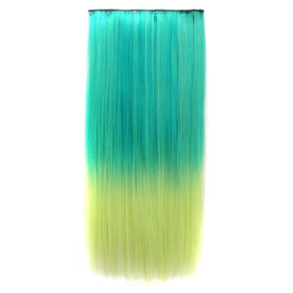 Gradient Ramp Straight Cosplay Wig Hair Extension 5 Cards 28 - Mega Save Wholesale & Retail - 1