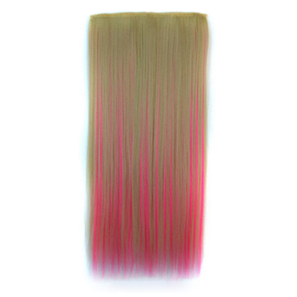 Gradient Ramp Straight Cosplay Wig Hair Extension 5 Cards 32 - Mega Save Wholesale & Retail - 1