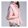Long Sleeve Cardigan Knitwear Sweater Coat  pink   S - Mega Save Wholesale & Retail - 2