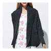 Long Sleeve Cardigan Knitwear Sweater Coat   black  S - Mega Save Wholesale & Retail - 1