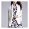 Long Sleeve Cardigan Knitwear Sweater Coat    cream   S - Mega Save Wholesale & Retail - 1