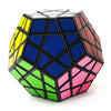 Dodecahedron magic cube 12 surfaces speed White Black twist Polygonal Toy Puzzle Rubiks Cube    black - Mega Save Wholesale & Retail - 3