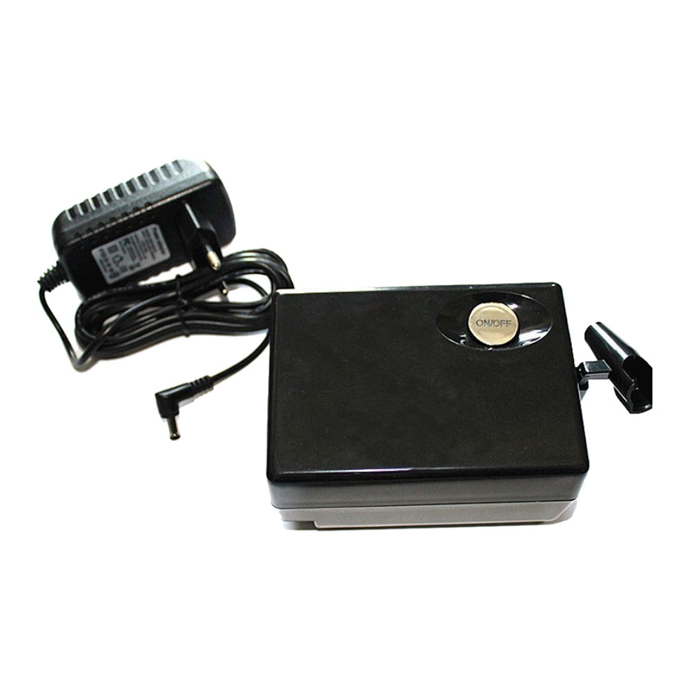 AirBrush Compressor Air brush Kit 0.4mm 2cc Spray Tattoo Nail Art Paint Gun Mini  black - Mega Save Wholesale & Retail - 1