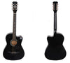 New Professional Acoustic Callaway Folk 38 inch  Guitar STAGE ESSENTIALS Black - Mega Save Wholesale & Retail
