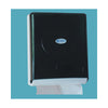 Slimroll White Hard Roll Hand Paper Towel Dispenser Black White Transparent Color  black - Mega Save Wholesale & Retail - 1