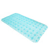PVC Wave Pattern Anti-skidding Massage Foot Mat cyan - Mega Save Wholesale & Retail - 1