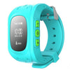Kid Wrist GPS Tracker Real-time Positioning Tracker Watch SOS   blue - Mega Save Wholesale & Retail - 1