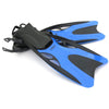 Dive Snorkeling Swimming Scuba Fins Split Fins L Blue - Mega Save Wholesale & Retail